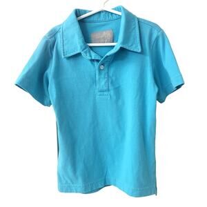 Eleanor Rose Boys Teal Blue Polo Style Shirt - Size 4/5